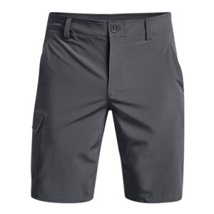 under armour mantra cargo shorts, pitch gray/black, 30