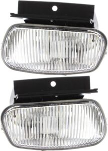compatible with ford ranger fog lights lamps set 1998 1999 2000 driver and passenger side