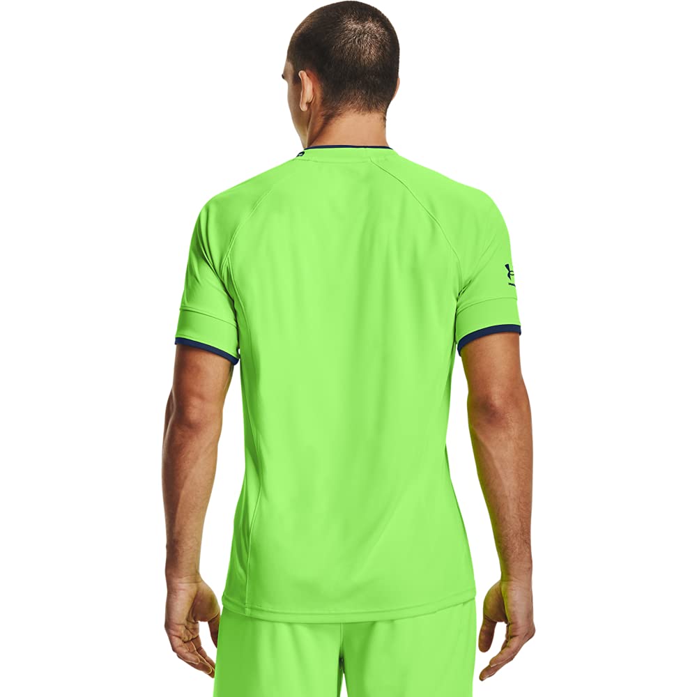 Under Armour Challenger Iii Novelty Top, Hyper Green/Admiral, Large