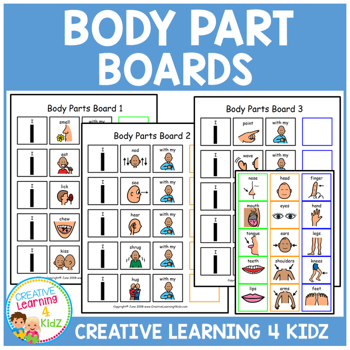 Body Part Boards