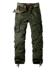akarmy womens cargo pants with pockets outdoor casual ripstop camo military combat construction work pants armygreen