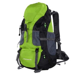 alinory hiking backpack, free knight 50l waterproof bag camping climbing outdoor travel hiking backpack(green)