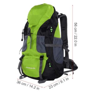 Alinory Hiking Backpack, Free Knight 50L Waterproof Bag Camping Climbing Outdoor Travel Hiking Backpack(Green)