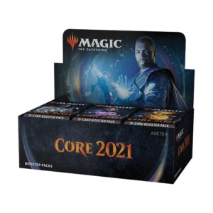 Magic: The Gathering Core Set 2021 (M21) Draft Booster Box | 36 Booster Packs (540 Cards) | Latest Set