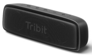 tribit ipx7 waterproof bluetooth speaker ultra-portable 12w loud hd sound bluetooth 5.0 tws pairing, 10h playtime, usb-c charging, 100ft range perfect for shower pool beach travel, xsound surf