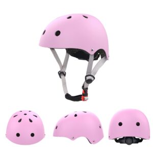 Kids Bike Helmet, with Sports Protective Gear Set Knee Elbow Pads Wrist Pads for Toddler Age 3-14 Boys Girls, Bike Skateboard Skating Scooter Rollerblading Helmet Set