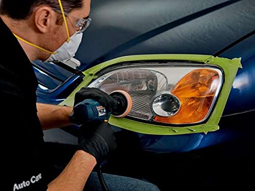 3M Auto Restore and Protect Headlight Restoration Kit, Use On Plastic Lenses, Headlights, Taillight, Fog Lights and More, Includes Sanding Discs, Headlight Clear Coat Wipes, Foam Pad and Glove (39194)