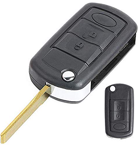 Keymall keyless Entry Replacement Car Key 3B Fob Remote 315MHZ ID44 Chip for Range Rover Range Rover Sport, FCC: LX8FZV HU92 Blade (67# Blade)