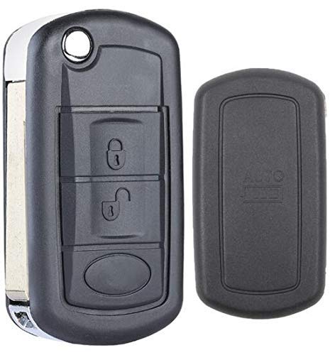 Keymall keyless Entry Replacement Car Key 3B Fob Remote 315MHZ ID44 Chip for Range Rover Range Rover Sport, FCC: LX8FZV HU92 Blade (67# Blade)