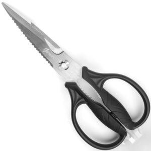 kitchen scissors - come apart kitchen shears for cutting chicken, meat, poultry, seafood, vegetable - great cooking scissors gadget