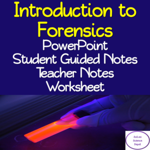 introduction to forensics no prep lesson