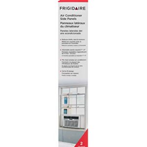 Frigidaire 18FFRACP01 Air Conditioner Side Panels, Adjustable, 1 Count, Off-White