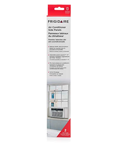 Frigidaire 18FFRACP01 Air Conditioner Side Panels, Adjustable, 1 Count, Off-White