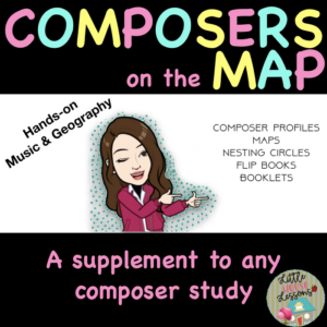 composer on the map