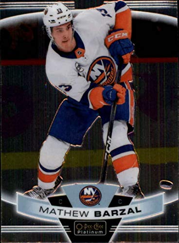 2019-20 O-Pee-Chee Platinum #145 Mathew Barzal New York Islanders NHL Hockey Trading Card