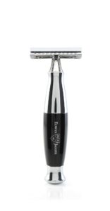 edwin jagger chrome de safety razor- diffusion 36 series (black)