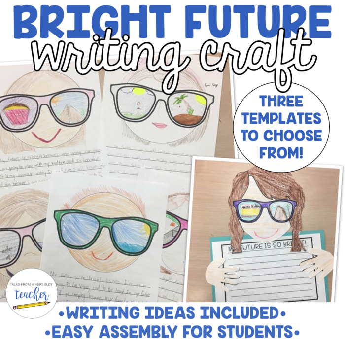 My Future is So Bright Writing Activity