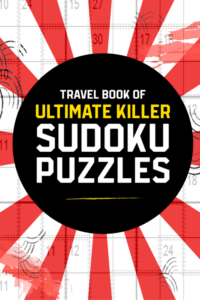 travel book of ultimate killer sudoku puzzles: 100 extreme killer sudoku puzzles for adults and kids