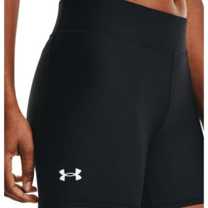 Under Armour Heatgear Armour Mid Rise Middy, Black/White, X-Large