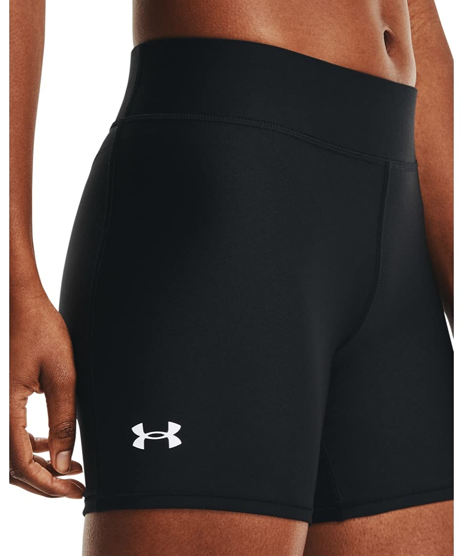 Under Armour Heatgear Armour Mid Rise Middy, Black/White, X-Large