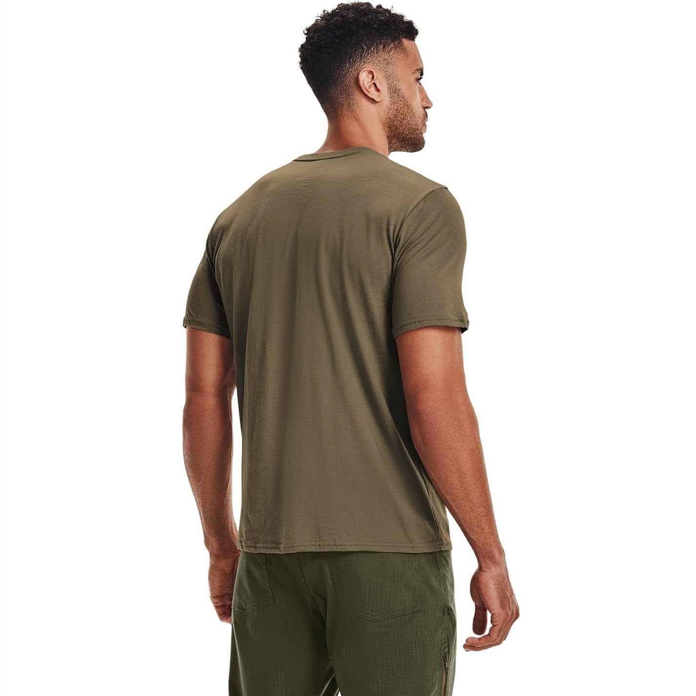 Under Armour UA Tactical Cotton Undershirt LG Federal TAN