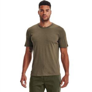 Under Armour UA Tactical Cotton Undershirt LG Federal TAN