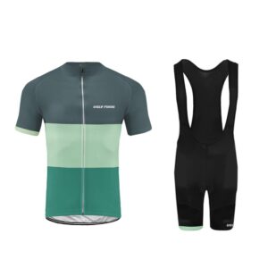 ugly frog cycling clothing women man short sleeve + shorts gel bib tights jersey cycling