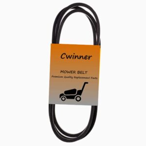 cwinner lawn mower 48” deck belt for husqvarna poulan craftsman 532197242 197242 (5/8" x138")