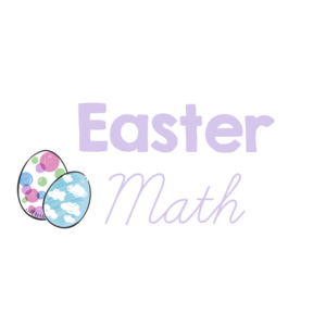 math worksheets easter-themed for kindergartners and first graders