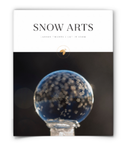 firefly nature school - let it snow - lesson - snow arts