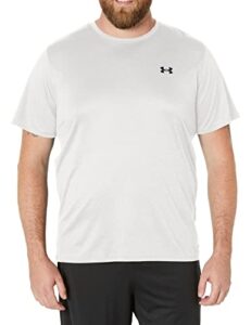 under armour mens training vent 2.0 short-sleeve t-shirt , white (100)/black , x-large