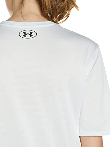 Under Armour mens Training Vent 2.0 Short-Sleeve T-Shirt , White (100)/Black , X-Large