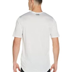 Under Armour mens Training Vent 2.0 Short-Sleeve T-Shirt , White (100)/Black , X-Large