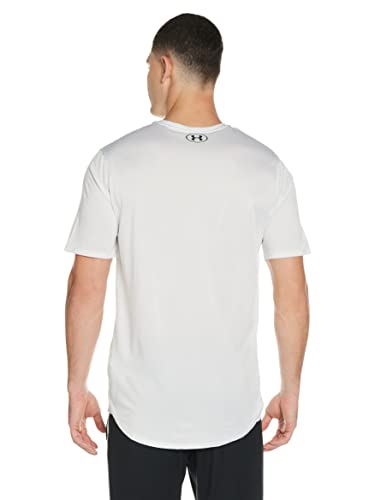 Under Armour mens Training Vent 2.0 Short-Sleeve T-Shirt , White (100)/Black , X-Large