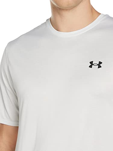 Under Armour mens Training Vent 2.0 Short-Sleeve T-Shirt , White (100)/Black , X-Large