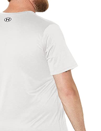 Under Armour mens Training Vent 2.0 Short-Sleeve T-Shirt , White (100)/Black , X-Large