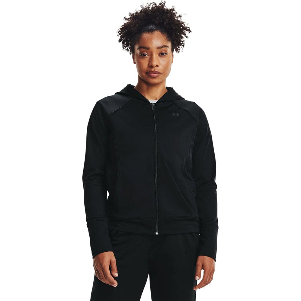 Under Armour Tricot Jacket, Black (001)/Black, Small