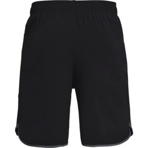 Under Armour Qualifier Train Shorts, Black (001)/Pitch Gray, Medium