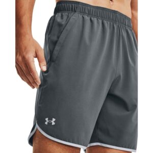 Under Armour Qualifier Train Shorts, Pitch Gray (012)/Mod Gray, X-Large