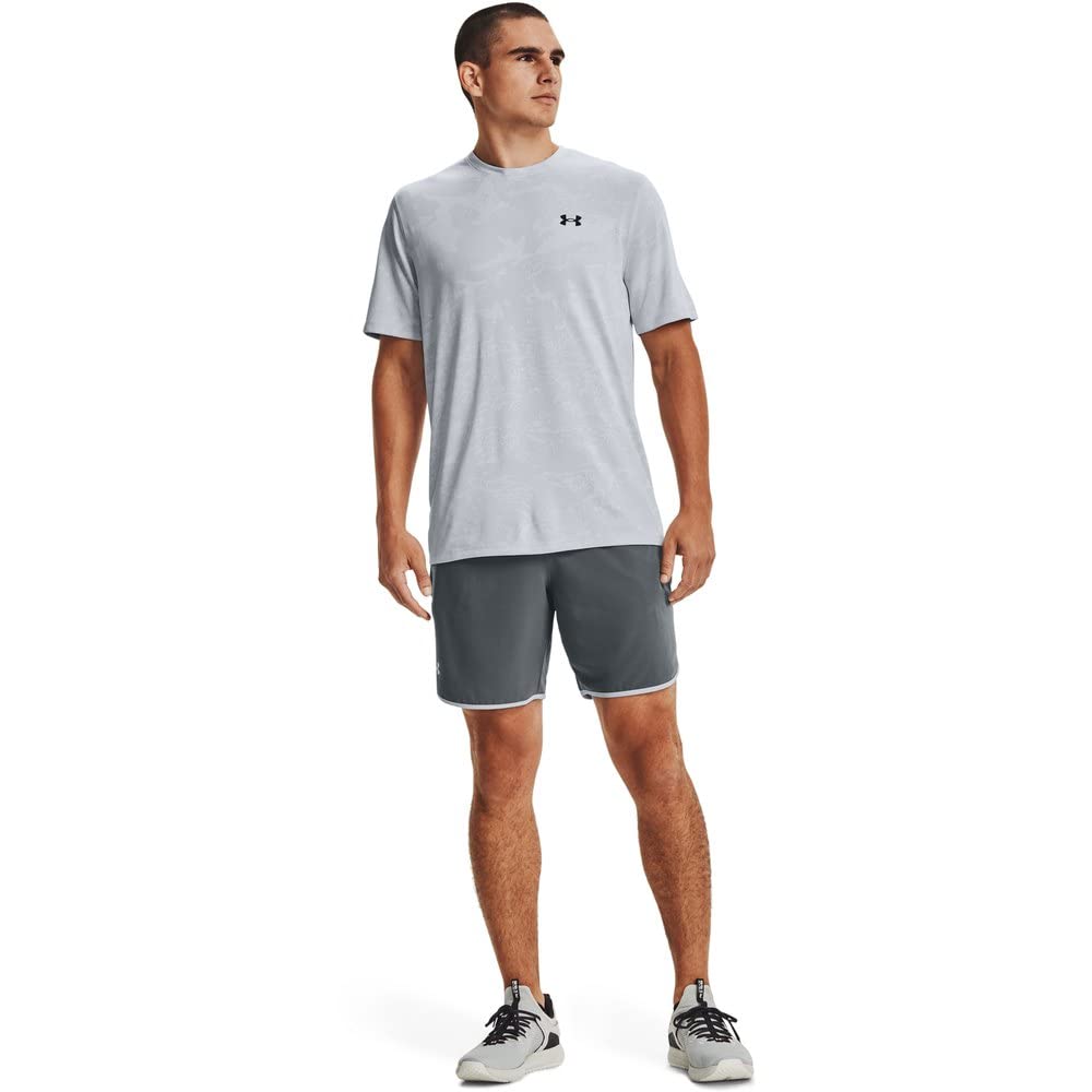 Under Armour Qualifier Train Shorts, Pitch Gray (012)/Mod Gray, X-Large