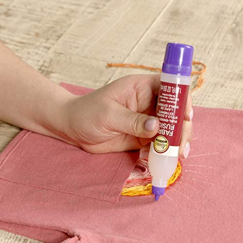 Aleene's 40670 Fusion Dual-Ended Pen 1.69 fl oz, Permanent Fabric Adhesive, No Sew Solution