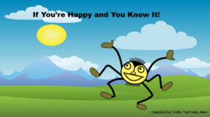 if your happy and you know it! song as a powerpoint sing-a-long