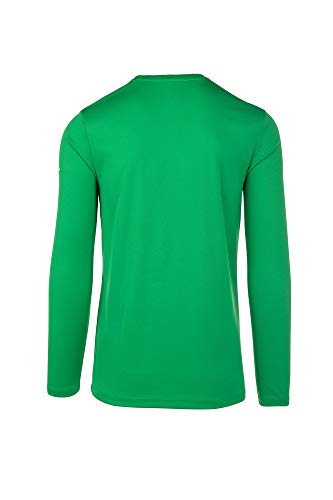 Mizuno Men's Long Sleeve Tee, Kelly Green, Large