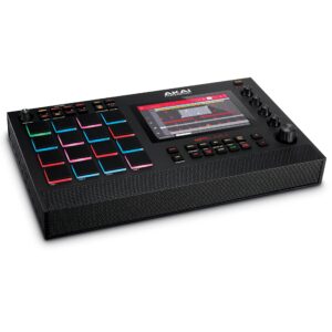 akai professional mpc live ii – battery powered drum machine, sampler and beat maker with speakers, drum pads, synth engines and touch display