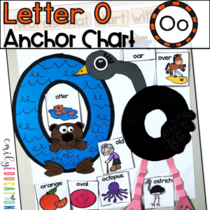 alphabet anchor chart letter o