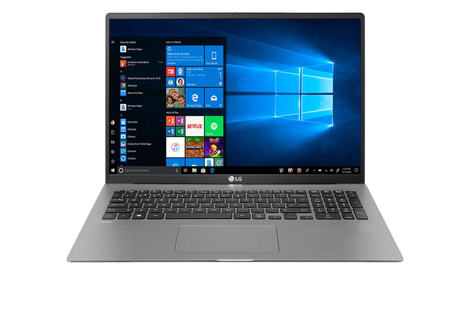 LG Gram 17" Intel i7-1065G7 16GB/512GB SSD Ultra-Slim Laptop - 17Z90N-R.AAC8U1