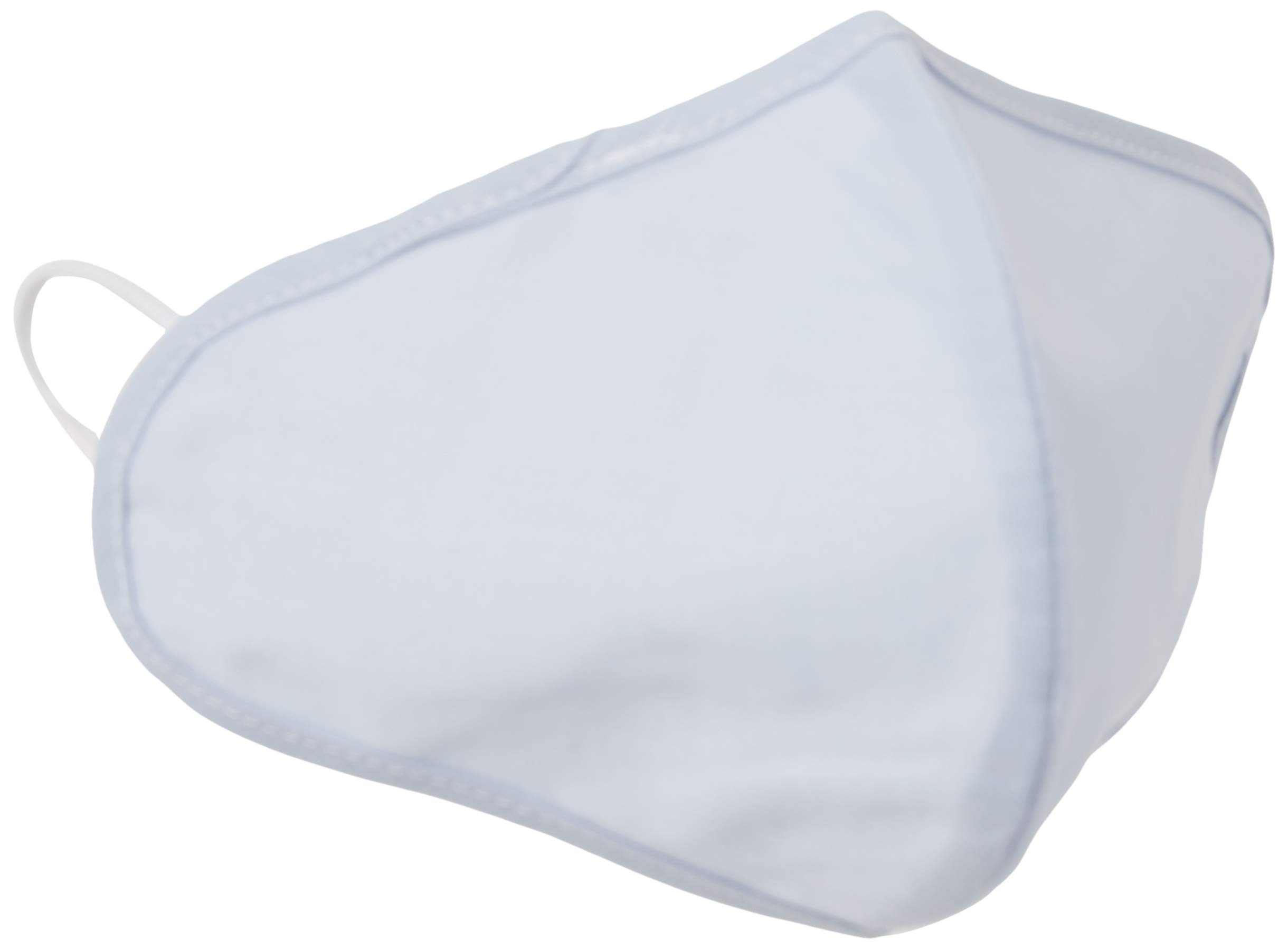 Lanier Wellness Adult 2-Layer Reusable Face Cover (Pack of 2), Blue/White