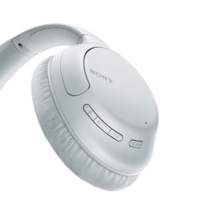 Sony WHCH710N Noise Cancelling Wireless Over-Ear Headphones - White