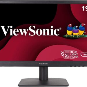 ViewSonic VA1903H 19-Inch WXGA 1366x768p 16:9 Widescreen Monitor with Enhanced View Comfort, Custom ViewModes and HDMI for Home and Office,Black