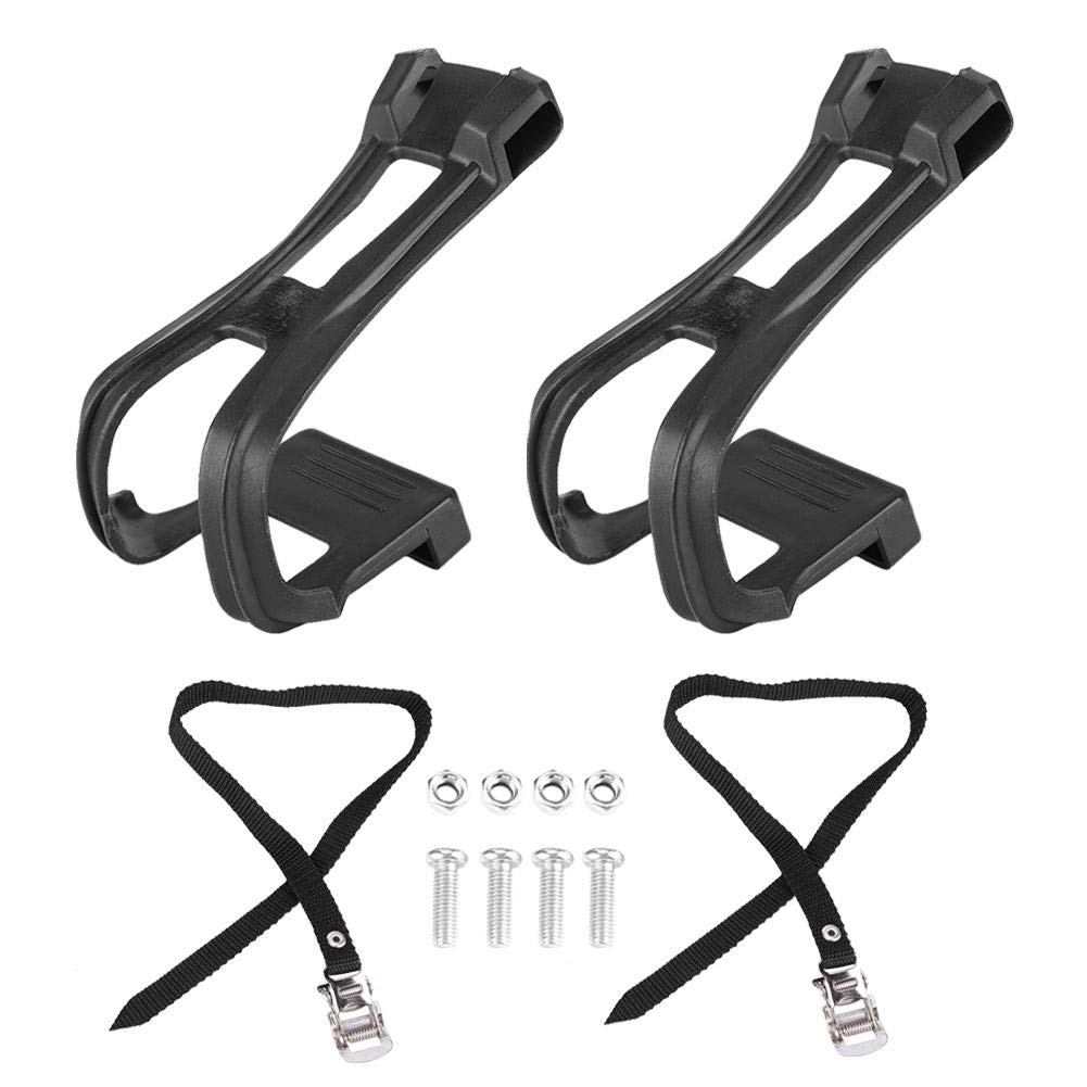 Bike Pedal Straps Clips Mountain Road Bike Pedals Straps Non Skid Toe Clip for Bike Accessory